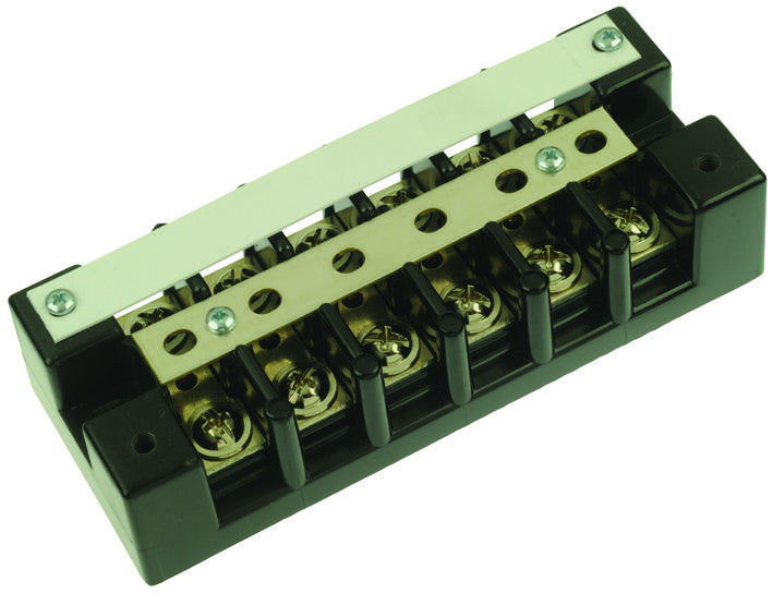 MARATHON SPECIAL PRODUCTS 1606SC TERMINAL BLOCK, BARRIER, 6 POSITION, 22-10AWG