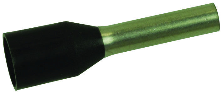 WEIDMULLER 9019120000 WIRE FERRULE, CRIMP, 16AWG/1.5MM2, DIN BLK