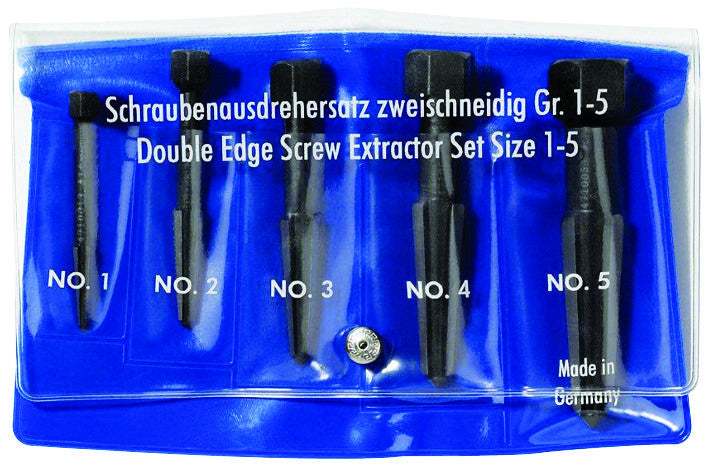 KNIPEX 9R 471 900 3 SCREW EXTRACTOR SET, 1-5 SIZE
