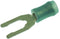 AMP - TE CONNECTIVITY 52421-1 TERMINAL, SPADE/FORK, #8, CRIMP, BLUE