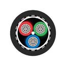 Multicomp PRO MP002385 Multicore Cable 16-2-4A Unscreened 4 Core 0.5 mm&Acirc;&sup2; 82 ft 25 m