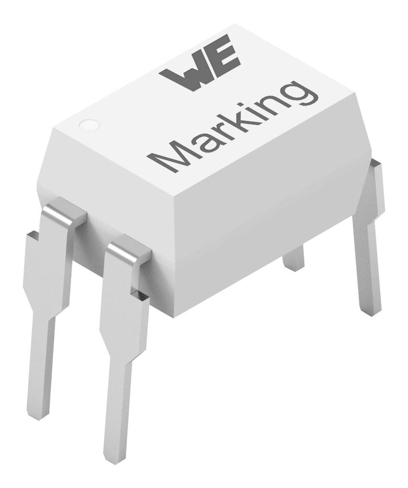 Wurth Elektronik 140814240110 Optocoupler 1 Channel DIP 4 Pins 60 mA 5 kV 50 %