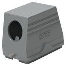 TE Connectivity T1310480136-000 T1310480136-000 Heavy Duty Connector Hood Side Entry Aluminium Alloy Body 1 Lever H48B
