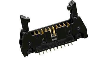 AMP - TE CONNECTIVITY 5499160-4 Wire-To-Board Connector, 2.54 mm, 20 Contacts, Header, AMP-LATCH Series, Through Hole, 2 Rows