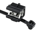 Hellermanntyton 156-00878 156-00878 Outside Serrated Cable TIE &amp; Edge Clip 8.0" Long EC24 3-6 MM Panel 50LB PA66HS Black 500/PKG 75Y4296