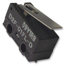 Omron D2F01FLD D2F01FLD Microswitch Miniature Lever Spdt Solder 100 mA 30 VDC