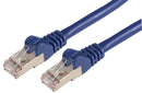 PRO Signal PSG90806 Ethernet Cable Sstp Patch Lead Cat6a RJ45 Plug to Blue 3 m