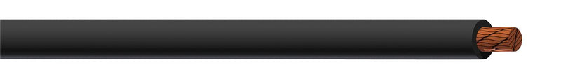 Staubli 61.7612-100-21 Wire Silicone Black 9 AWG 6 mm&sup2; 32.8 ft 10 m