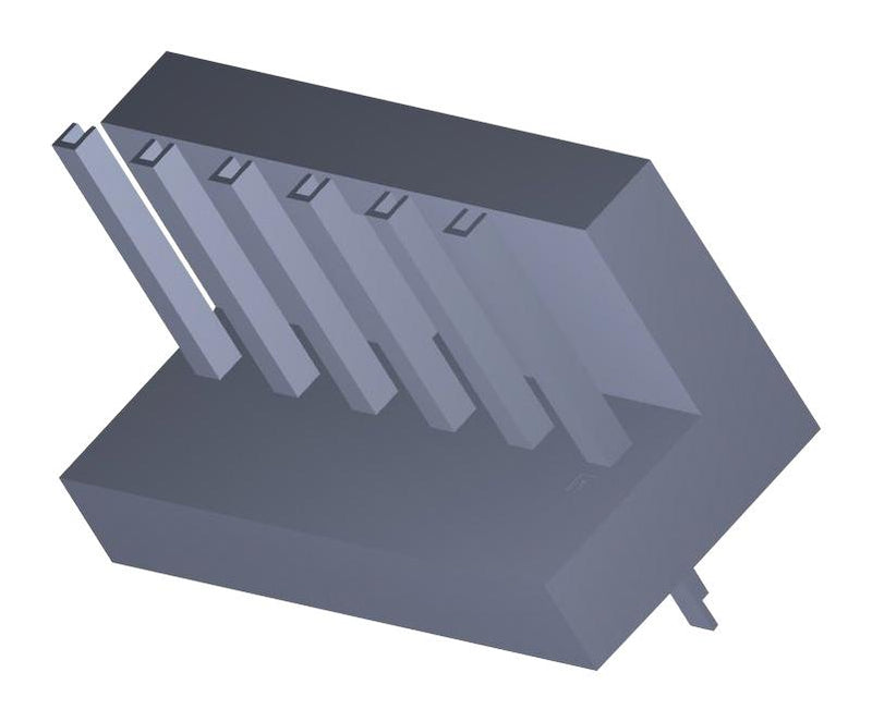 Molex 207478-1006 Pin Header Power 3.96 mm 1 Rows 6 Contacts Through Hole Straight L1NK 396 207478 Series