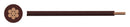 PRO Power PP-6491B-1.50MMBRN Wire Stranded 6491B H07Z-R BS EN 50525-3-41 Lszh Brown 1.5 mm&sup2; 328 ft 100 m
