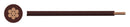 PRO Power PP-6491B-2.50MMBRN Wire Stranded 6491B H07Z-R BS EN 50525-3-41 Per Metre Lszh Brown 2.5 mm&sup2;