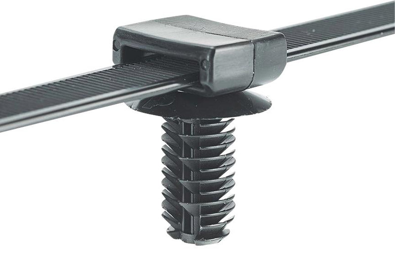 Panduit PUME925-3E-C350 Cable Tie w/ Mount Nylon 6.6 (Polyamide 6.6) Black 307 mm 12.7 82.6