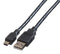 Roline 11.02.8719 USB Cable Type A Plug Mini B 1.8 m 5.9 ft 2.0 Black