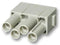 Harting 09 14 004 3141 Heavy Duty Connector Han&Acirc;&reg; CC Protected Socket Module Less Contacts Han-Modular