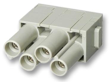 Harting 09 14 004 3141 Heavy Duty Connector Han&Acirc;&reg; CC Protected Socket Module Less Contacts Han-Modular