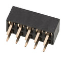 Wurth Elektronik 62001021821 62001021821 PCB Receptacle Board-to-Board 2 mm Rows 10 Contacts Through Hole Straight WR-PHD New