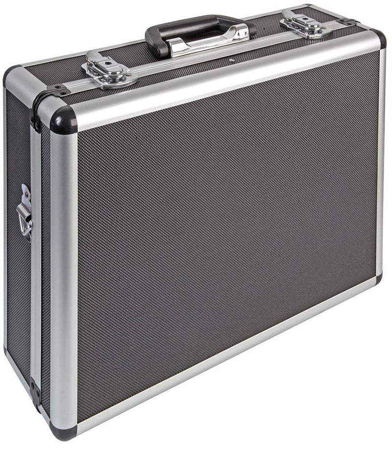 Duratool D01815 D01815 Tool Case Black Aluminium 155 mm Height 330 Width 460 Depth