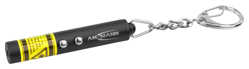 Ansmann 1600-0270 Laser Pointer 2-IN-1 Keychain LED Torch