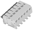 Buchanan - TE Connectivity 2319461-6 Pluggable Terminal Block 5 mm 6 Ways 24AWG to 18AWG Poke In A