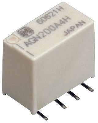 Panasonic AGN210A12Z Signal Relay Dpdt 12VDC 1A SMD