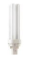 Philips Lighting 927904882740 Compact Fluorescent Lamp Warm White Quad Tube 2700 K G24d-1 10000 h 13.4 W