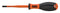 Klein Tools 32247INS Screwdriver Pozidrive VDE #2 Tip 100 mm Blade 210 Overall Series