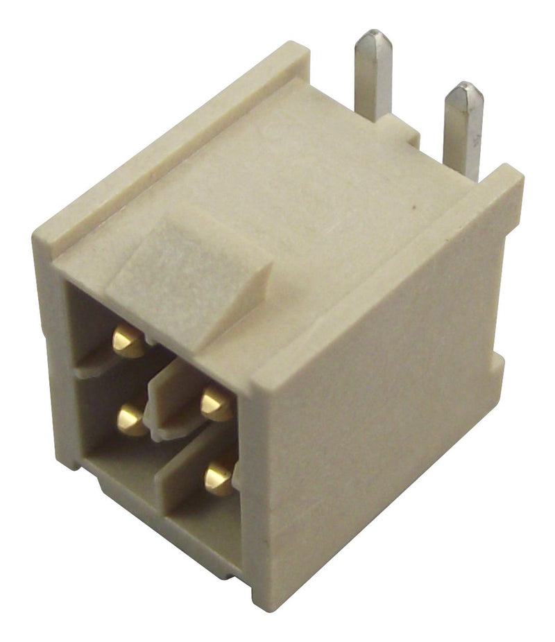 Samtec IPL1-102-02-L-D-K IPL1-102-02-L-D-K Pin Header Wire-to-Board 2.54 mm 2 Rows 4 Contacts Surface Mount Mini Mate IPL1