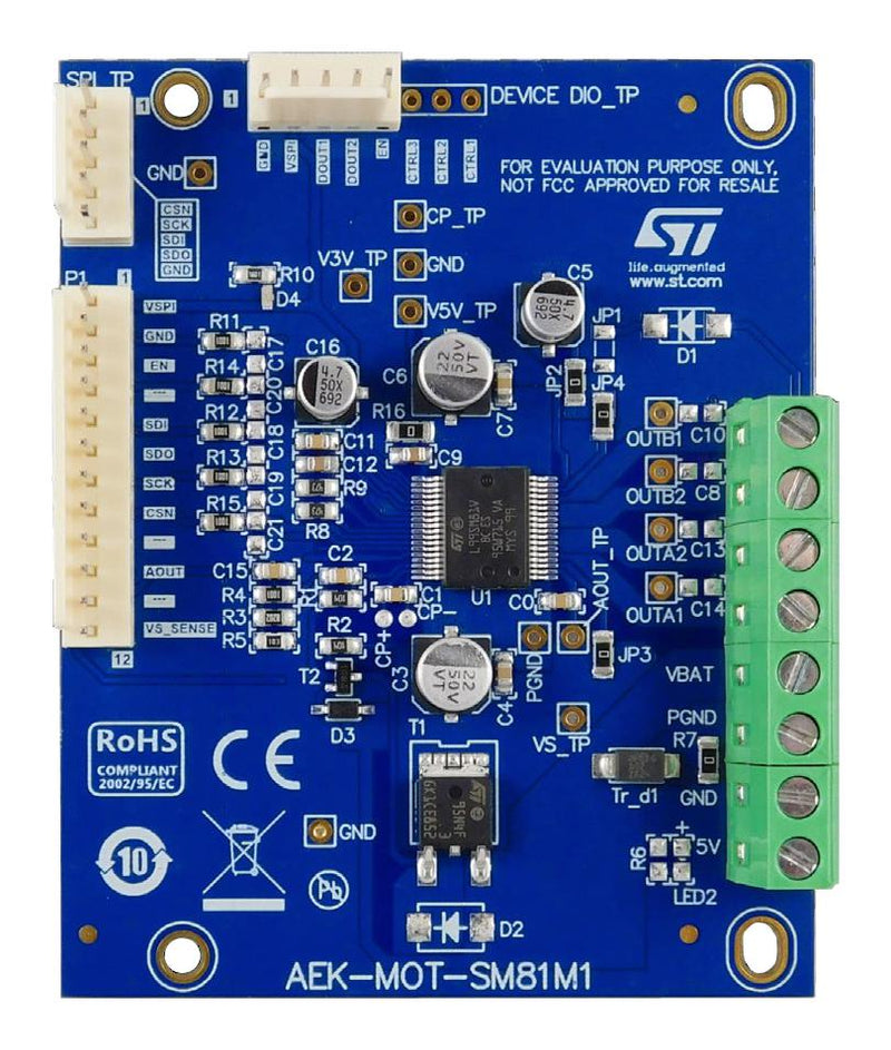 Stmicroelectronics AEK-MOT-SM81M1 Autodevkit Stepper Motor Driver