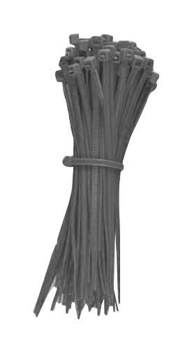 PRO Elec PELB0153 Cable Tie Nylon 6.6 (Polyamide 6.6) Grey 100 mm 2.5 22 18 lb