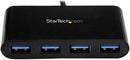Startech HB30C4AB 4 Port USB 3.0 Hub USB-C to 4x USB-A