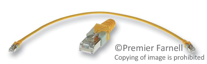 Harting 09474747015 09474747015 Patch Cord CAT 5E 5M Yellow