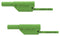 Schutzinger DI VSFK 8700 / 2.5 100 GN DI Vsfk GN Test Patch Lead Banana&nbsp; 4mm Stackable Banana Plug Shrouded