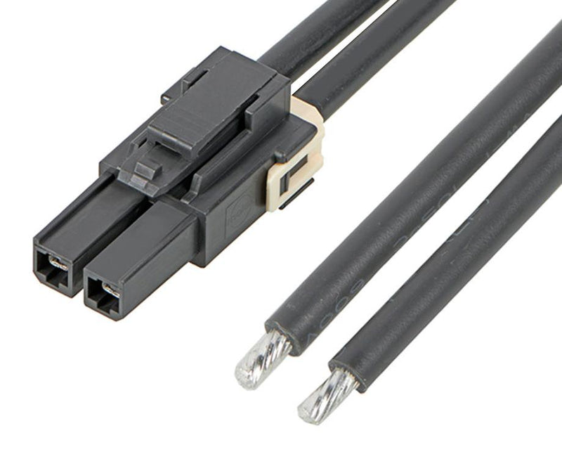 Molex 216401-1021 216401-1021 Cable Assembly Mega-Fit Receptacle to Free End 2 Ways 5.7 mm 1 Row 150 5.9 "