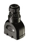 Harting 19431100427 Heavy Duty Connector IP66 With Gland Nylon (Polyamide) Fibreglass Reinforced 2 Lever 10B