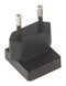 XP POWER ACM PLUG EU INTERCHANGEABLE AC INPUT PLUG, BLK, EU