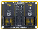 Mikroelektronika MIKROE-4985 Development Board Click Shield RP2040 Raspberry Pi Mikrobus 3.3/5V New