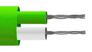 Labfacility XF-1265-FAR Thermocouple Cable Type K IEC Ptfe Flat Pair 7/0.2 mm 50 m