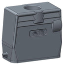 TE Connectivity T1329107112-000 T1329107112-000 Heavy Duty Connector Hood Top Entry Aluminium Alloy Body 1 Lever