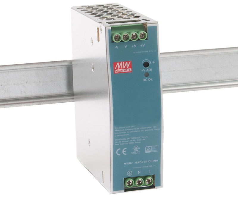 Mean Well EDR-120-48 AC/DC DIN Rail Power Supply (PSU) ITE 1 Output 120 W 48 V 2.5 A