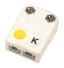 Omega SHX-KI-F-ROHS Thermocouple Connector SHX Series Ceramic Ultra High Temperature Type K Socket