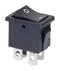 Omron A8L-21-11N2 BY OMI Rocker Switch On-Off DPST-NO Non Illuminated Panel Mount Black A8L Series