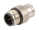 L-COM M125AM-MLD M12 5P A-CODE Mold Connector Male Shielded 52AK1305 New