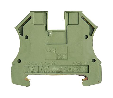 Weidmuller 1010300000 DIN Rail Mount Terminal Block 2 Ways 16 AWG 6 10 mm&Acirc;&sup2; Screw
