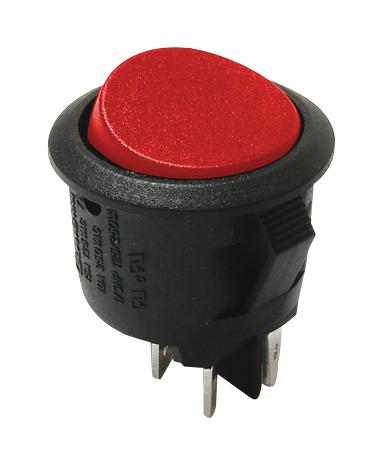 E-SWITCH RRA12C1000-116 Rocker Switch Dpst 15A 125VAC Panel
