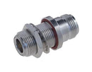HUBER+SUHNER 34_N-50-0-3/133_NE RF / Coaxial Adapter N Jack Straight Bulkhead 50 ohm
