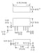 XP Power IV1205SA Isolated Through Hole DC/DC Converter 3kV Isolation ITE 1:1 1 W Output 5 V 200 mA