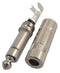 Neutrik NYS202 Phone Audio Connector 3 Contacts Plug 6.35 mm Cable Mount Nickel Plated Metal Body