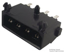 AMP - TE CONNECTIVITY 770829-1 Rectangular Connector, Commercial MATE-N-LOK Series, 4 Contacts, Plug, 5.08 mm, Surface Mount