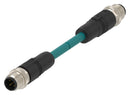 TE Connectivity TAD1473A201-150 TAD1473A201-150 Sensor Cable D-Code M12 Plug 4 Positions 15 m 49.2 ft