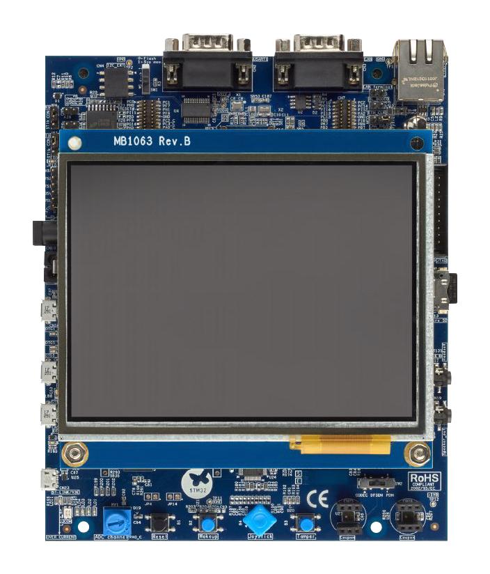 Stmicroelectronics STM32H743I-EVAL2 Evaluation Board STM32H743 MCU 5.7" LCD Touchscreen ST-Link Debugger